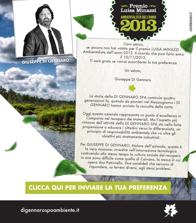 Premio Ambientalista 2013 Luisa Minazzi